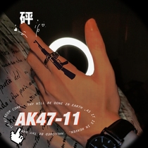 AK47 Gun Tattoo Patch Herbal bensemi permanent men waterproof persistent emulation Piercine Arms Finger Juice not reflective