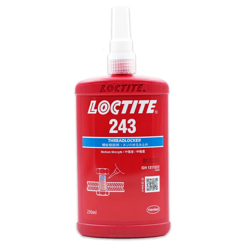 乐泰 LOCTITE243 250ml thread locking agent, medium -strength general blue anaerobic glue