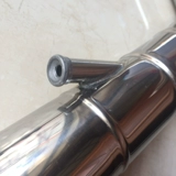 Трубка с сигаретной трубкой из нержавеющей стали бамбуковая головка подкова высокая древесина, большая древесина, бамбуковая медь, сигаретная нить, мультфирма, бесплатная доставка Юньнана Маоминг