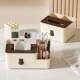 Tissue box living room light luxury high-end toilet paper box desktop napkin box coffee table storage box extraction bathroom