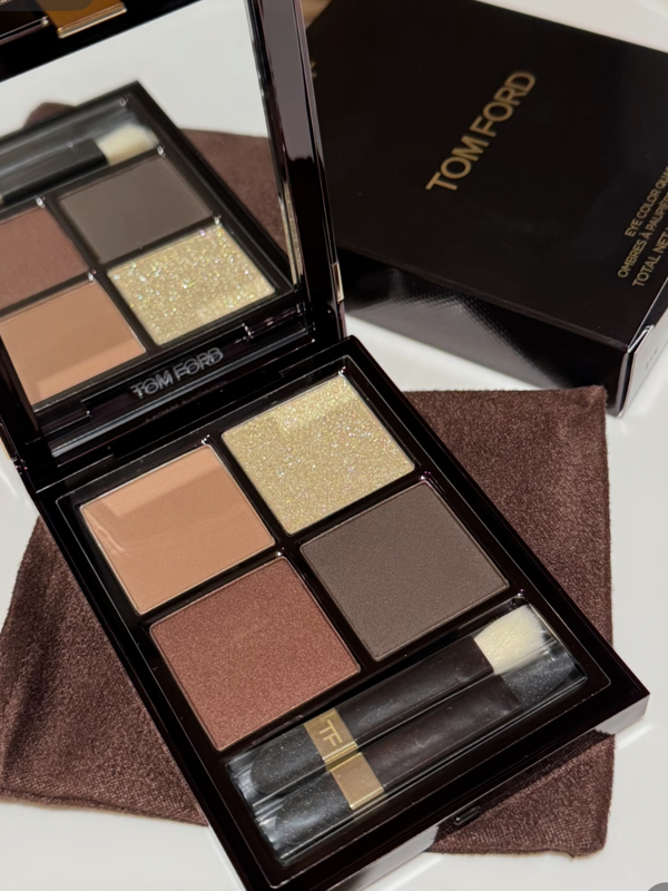 In Stock! Tom Ford Tf Eyeshadow New Model T-27 Night Run in Elegant Outfit New Edition White Palette 03