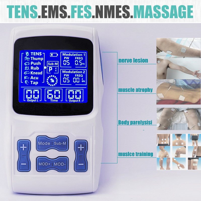 TENS EMS NMES FES  nerve muscle elesctronic pulse stimulator
