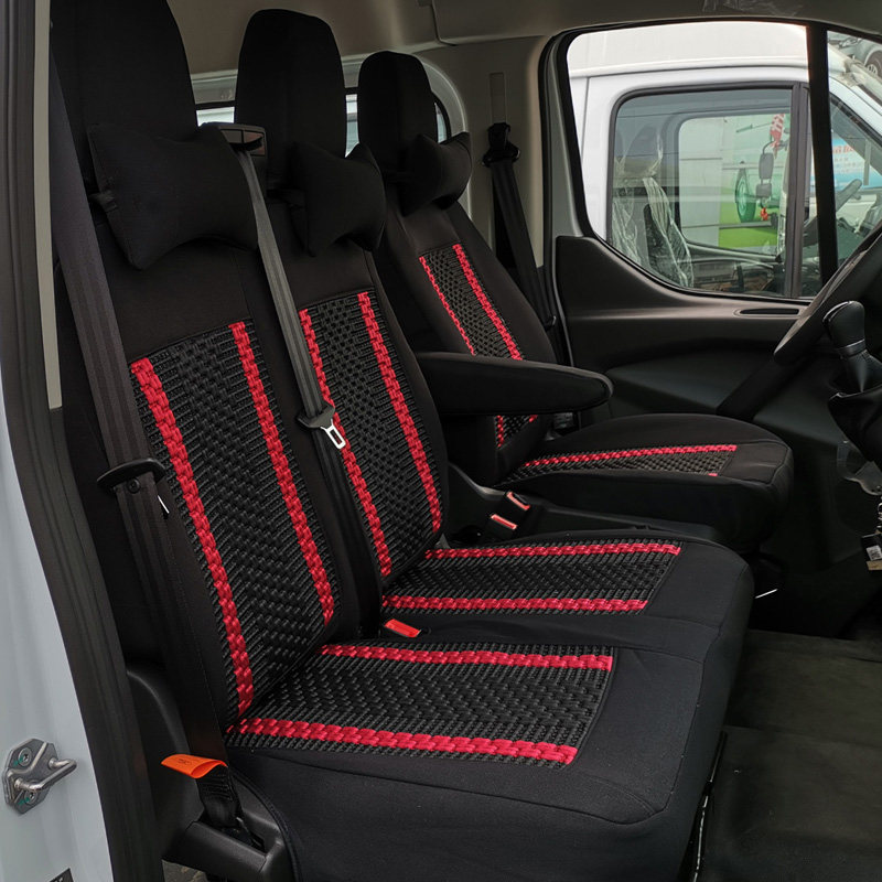 Iveco new Baodi proud A32 35 37 car seat cover all-inclusive four seasons ice silk cushion cover 3 5 6 7 seats