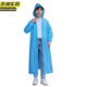 XJ Jingzhou Shibang 색상 무작위 성인 업그레이드 된 단일 조각 비옷 긴 전신 방수 투명 두꺼운 단일