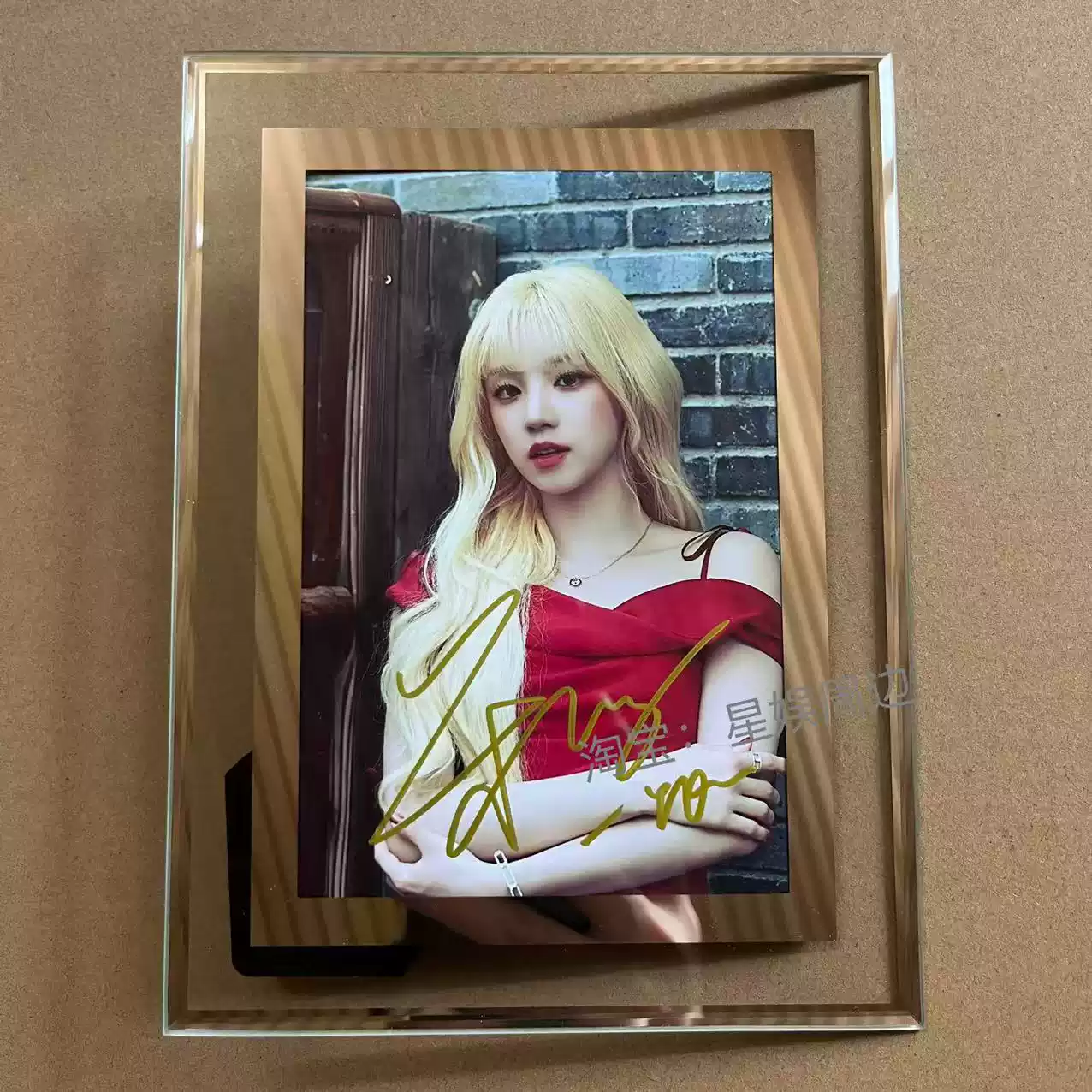 宋雨琦亲笔签名照周边商品包含拍立得与小卡团签款式选择