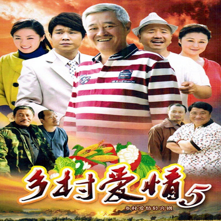 Rural comedy TV series Country Love Story 5th DVD disc DVD disc DVD disc Zhao Benshan