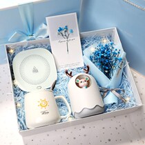 Send cool courtesy kit anti-heatstroke cooling material heatstroke cooling big gift package anti-heatstroke cooling suit birthday present girl