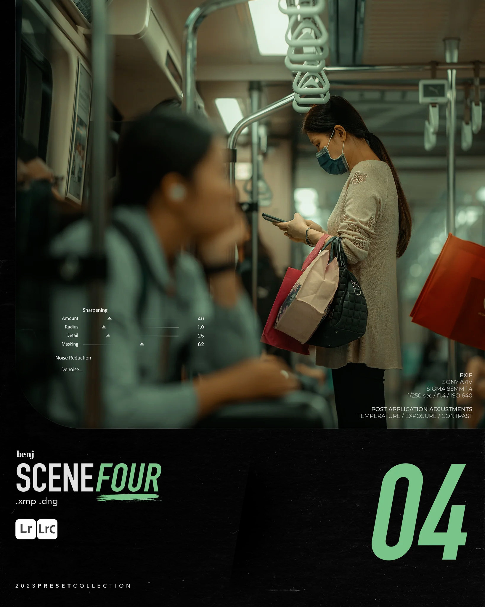 Benj Villena / benj™ - Scenes 8种人文旅拍人像风景扫街LR大师预设XMP+LR手机DNG