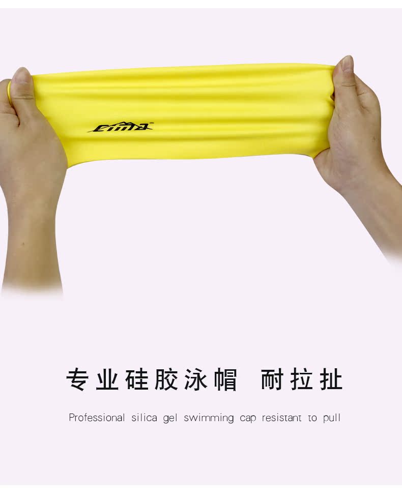 Mũ bơi nam không thấm nước chuyên nghiệp Mũ bơi silicone không dẫn trẻ em người lớn Mũ bơi đôi cha mẹ-thiết bị bơi - Mũ bơi mũ bơi nào tốt	