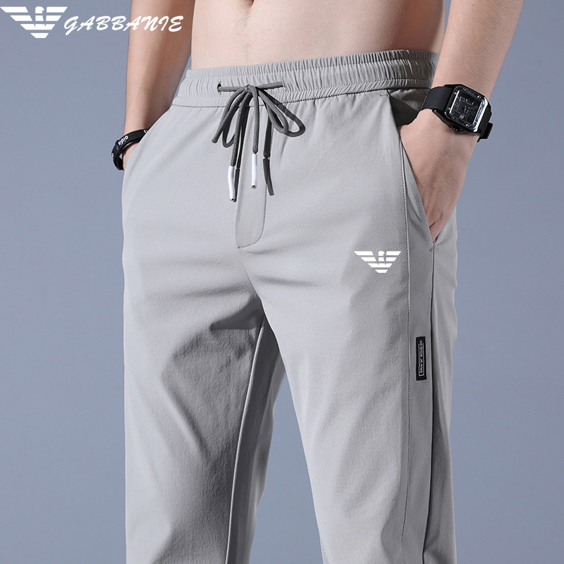 Outlet Sports Pants for Men, Spring and Autumn 2026 New Style, High-End Men's Loose Straight Quick-Dry Casual Pants