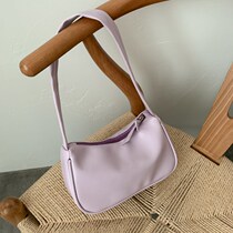 On the new summer small bag female 2020 new tide net red feeling one shoulder stick retro armpit messenger bag