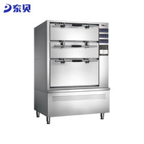 Spinster Commercial I.e. Hot Energy Saving Three Doors Seafood Steam Cabinet Electric Hot Large Steam Rice Cabinet Restaurant Steamed Fish Stew Soup Cabinet