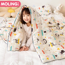 Baby small thin quilt pure cotton summer baby air conditioning quilt Baby quilt spring and summer newborn thin childrens summer cool quilt