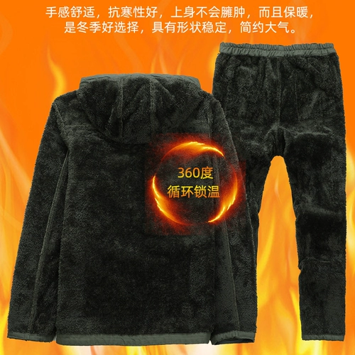 Утепленный хлопковый износостойкий камуфляжный комбинезон, защита от ожогов