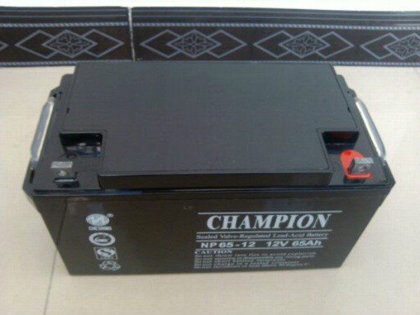Champion sealed battery NP65-12 12V65AH maintenance-free UPS DC screen dedicated lead-acid battery