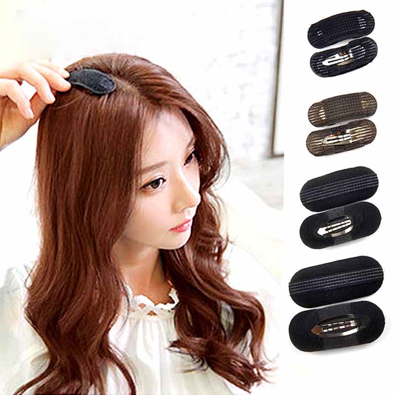 Fluffy pad hair root artifact on both sides of the head invisible invisible hair clip hair clip hair pad height increase bangs puff pastry