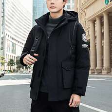 Пуховик мужской down jacket men's mid-length