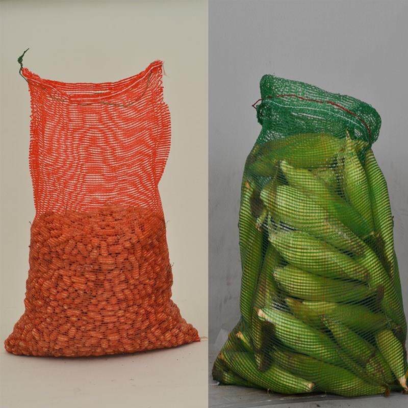 Breathable wire mesh bag Onion gauze bag Drawstring cabbage Small bag of corn Potato mesh bag weaving