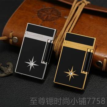 Authentic french s. sound dubtn guotlang lighter crisp pure brass high-end lighter creative personality authentic