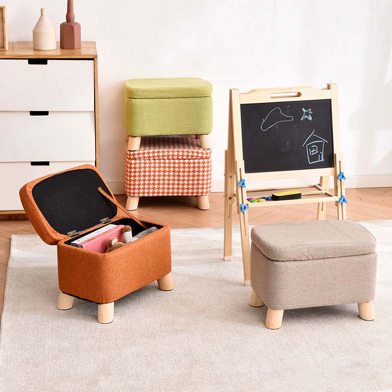 The box that can sit is light luxury multi-function can sit at the entry to change the shoe stool home door toy storage stool storage stool