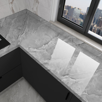 Kitchen oil-proof sticker waterproof self-adhesive wallpaper moisture-proof furniture stove countertop cabinet renovation tile marble sticker