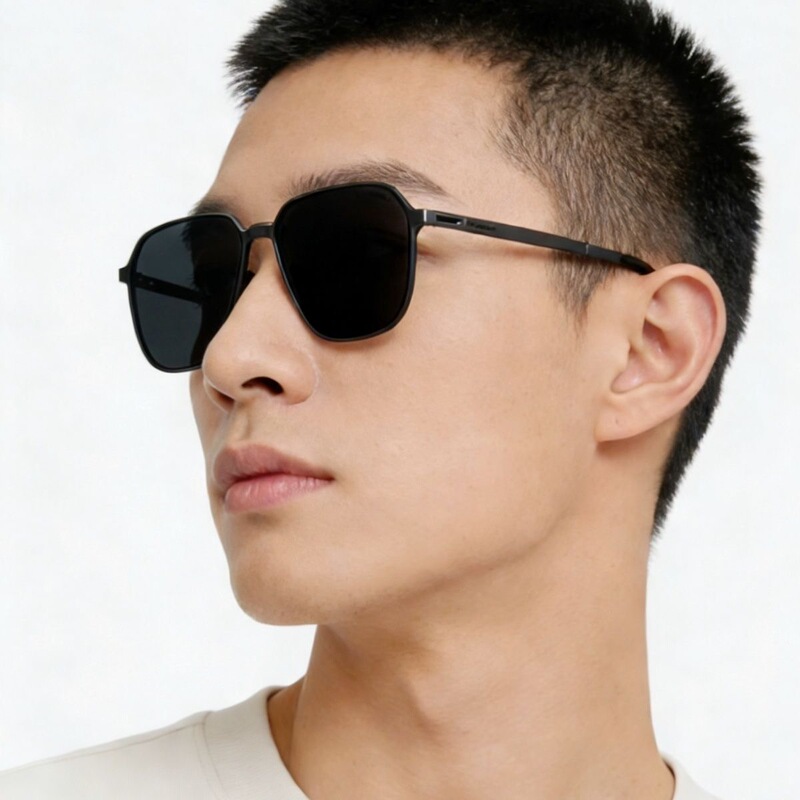 Jiaoxia Pilot Folding Sunglasses Men's Driving Outdoor Hiking Uv Polarized Sunglasses Fd432 Summer