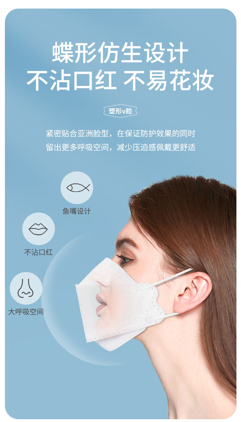 中森医疗 KF94一次性柳叶型3D立体医用外科口罩 30只 天猫优惠券折后￥14.9包邮（￥15.9-1）