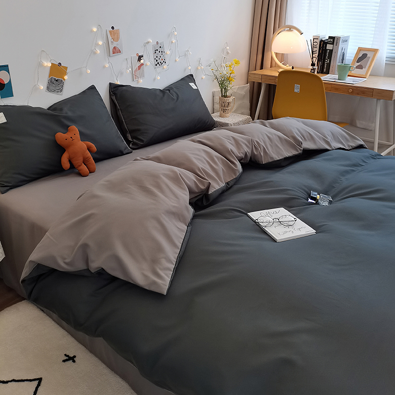 Student Dormitory Quilts Four Sets Of Beds 6 Pieces With Pillow Core Quilt Core 78 Pieces Full Suit Bed Accessories