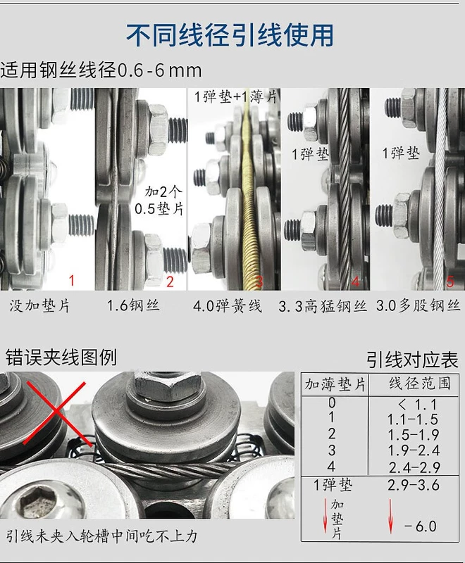 Máy ren pin lithium xỏ hoàn toàn tự động thợ điện đa năng dây thép xỏ điện kéo dây ren hiện vật