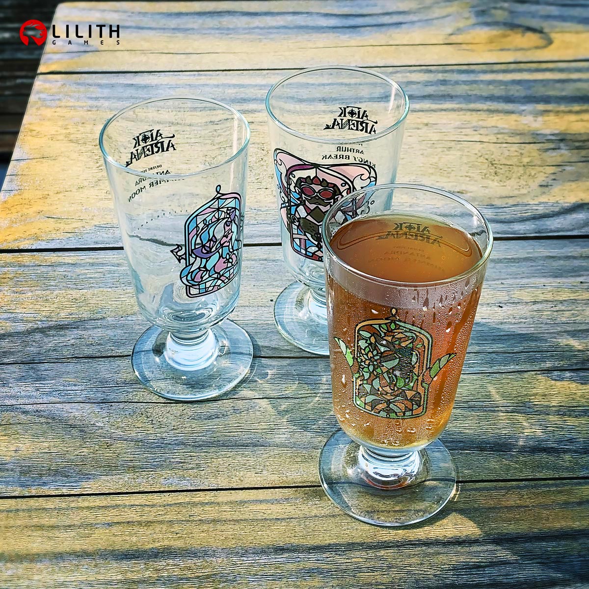 (Lilith Sword and Expeditions) Season Summer Time Glass Painted Glass of the Peripheral Collection of the World Cup