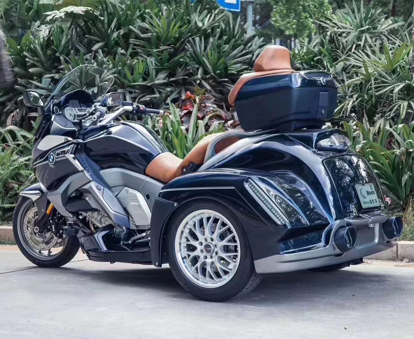 Импортированный Honda Golden Wing 1800cc это трёхколёсный роскошный круизный путешественник большой путешественник тяжёлый локомотив большой объём мотоцикл