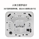 Наружные многопользовательские ванны семейство серфинга yayli Постоянная температура нагревание ванны горячих источников в помещении и на открытом воздухе пузырьковое пруд