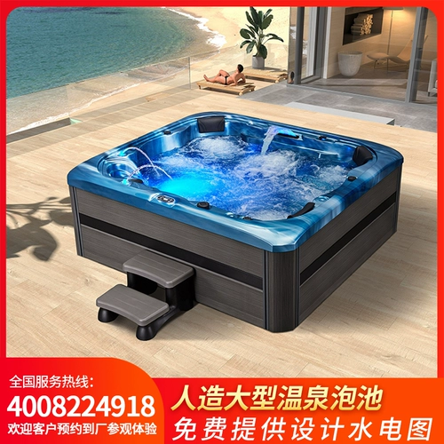 Унамеренная постоянная постоянная температурная ванна, независимый спа -салон, серфинг