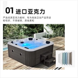 Вилла на открытом воздухе массажная ванна для дома разведки высота отопление