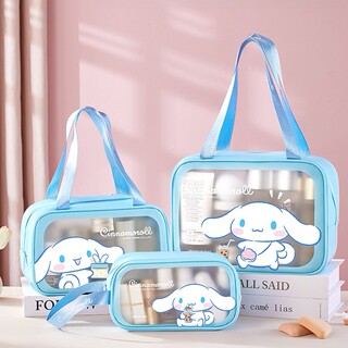 Big-eared dog dry and wet separate toiletry bag