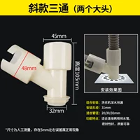 Наклонная футболка (две большие головы)