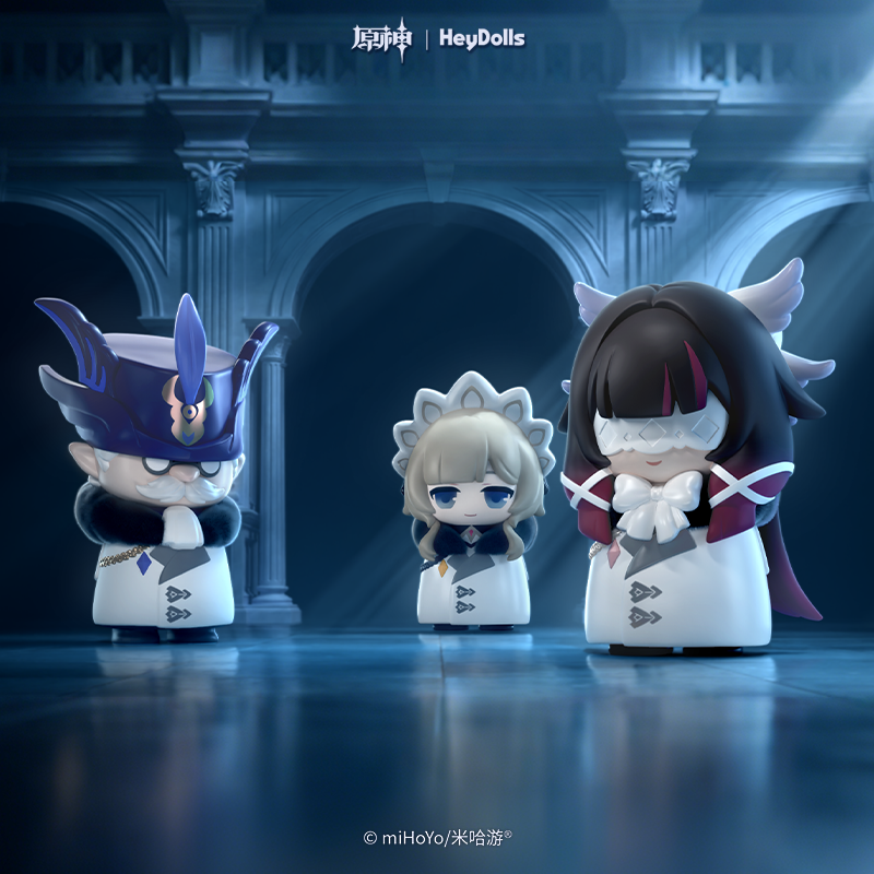 [Готовые запасы, быстрая релиз] Супай Genshin Impact Fool Executive Series Q версии blind box box egg официальный подлинный продукт
