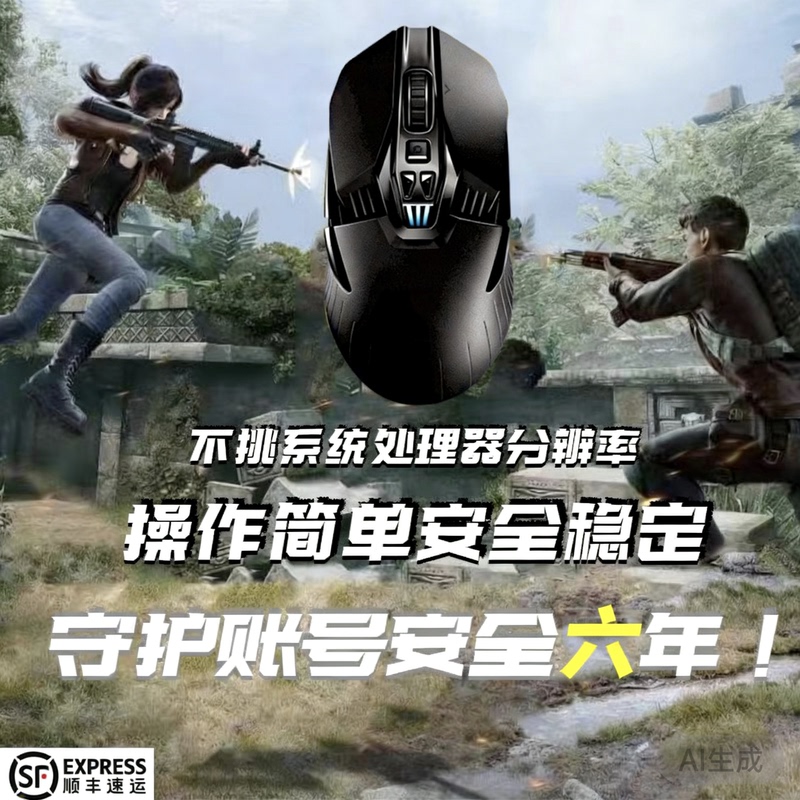 Ultimate USB Flash Drive for Streamers, Dedicated Background Music for Survival Games, Safe Macros, No Need to Worry about Updates, Hardware Optimization, High-End Gaming Chip Peripherals, Rog