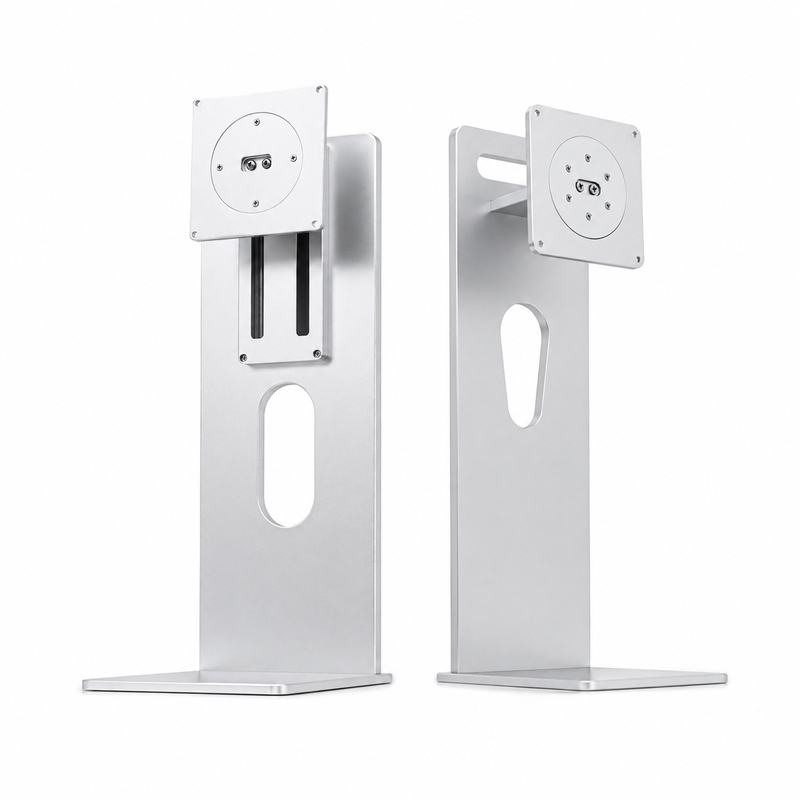 Xdr Aluminum Alloy Silver Rotating and Lifting Monitor Stand 27/32/ 34inch Inch Computer Screen Vesa Hole 100