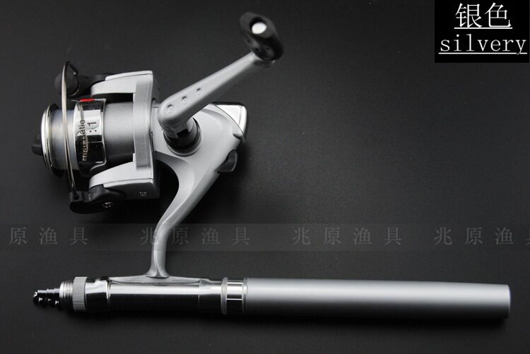 Ice удочкой 1 meter pen rod set mini spinning wheel fishing rod telescop OTHER