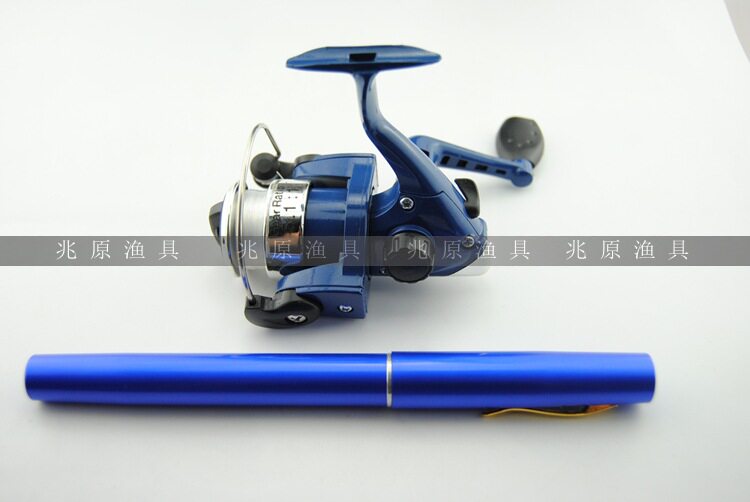 Ice удочкой 1 meter pen rod set mini spinning wheel fishing rod telescop OTHER