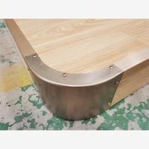 Podium classroom podium kindergarten stage conference room teaching platform curved solid wood indoor wooden floor platform