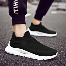 New products Multi walking shoes pin duozoulu Official shoes men 2022 Summer wave shoes No shoestring mens shoes breathable