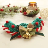 Рождественский чокер, нагрудник, аксессуар, плетеная шапка ручной работы, шарф, наряжаться