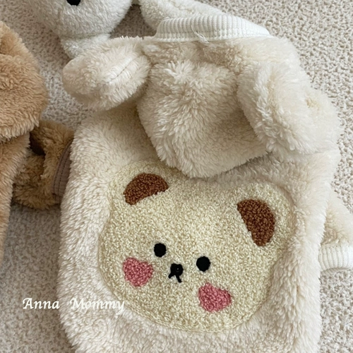 Бархатная куртка для домашних собак кошачья кошка держит теплую осень и зиму