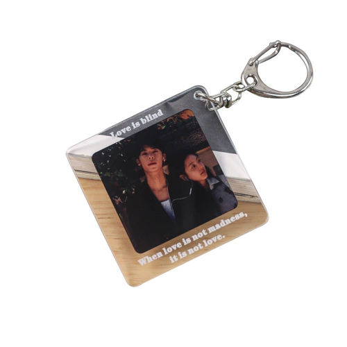 Фотография, брелок, подвеска, акриловая фоторамка для ключей, украшение на сумку для влюбленных для друга, делается под заказ, «сделай сам»