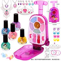 Children's cosmetics set girl princess makeup box washable children's performance toy gift