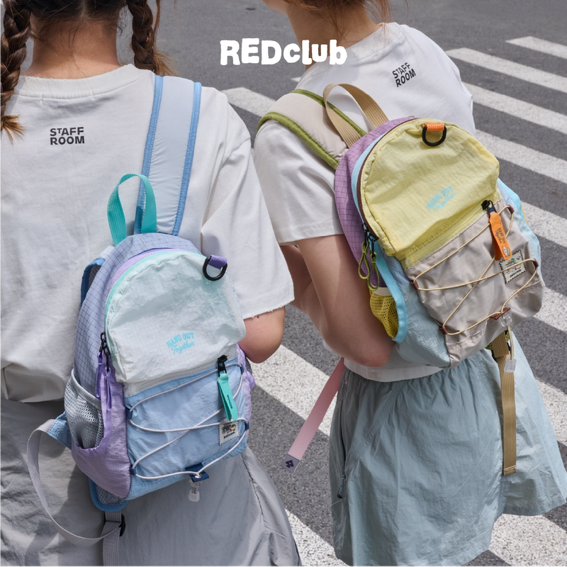Redclub Outing Series "Say What You Want, Go Where You Want" Outdoor Backpack with Color-Contrasting Design, Casual Multi-Functional Backpack