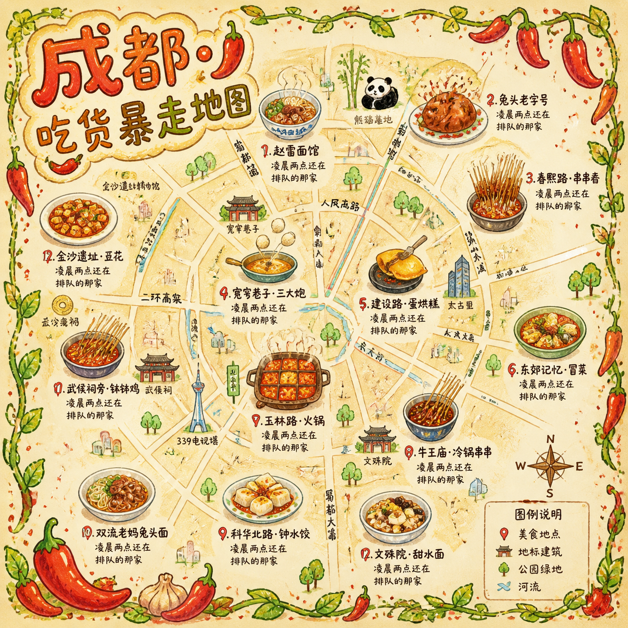 城市美食地图