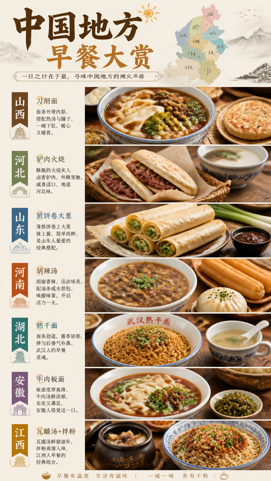 竖版美食长图